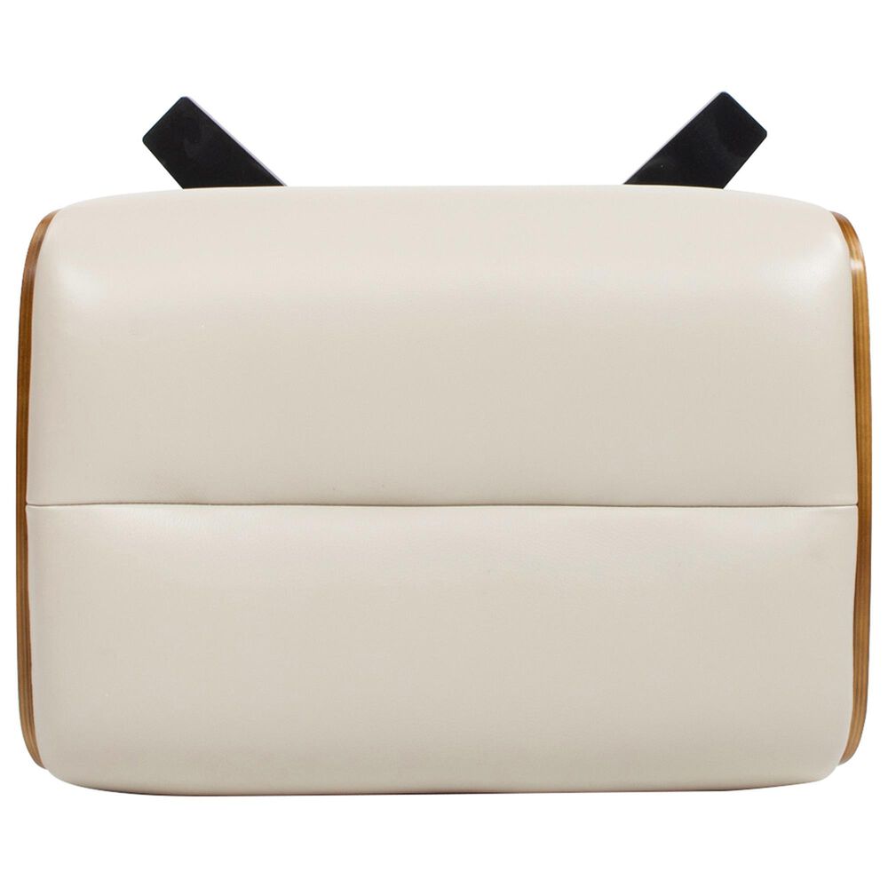 Jennifer Taylor Home Jovan Ottoman in Pastel Beige, , large