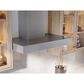 Zephyr Como 30" Wall-Mount Range Hood in Stainless Steel, , large