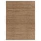 L&R Resources Natural Fiber 7"9" x 9"9" Bright White Area Rug, , large