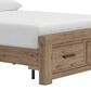 Ashley QUEEN PANEL STORAGE BED (FB STORAGE), , large
