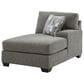 Ashley Clarington 3-Piece Sleeper Symmetrical Sectional with Double Chaise in Greystone, , large