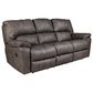 HomeStretch Rhino Manual Reclining Sofa in Pewter, , large