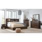Riva Ridge Modern Loft Queen Platform Bed in Brownstone, , large