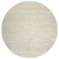 Radici USA Davide Striped 5"3" Round Beige Area Rug, , large