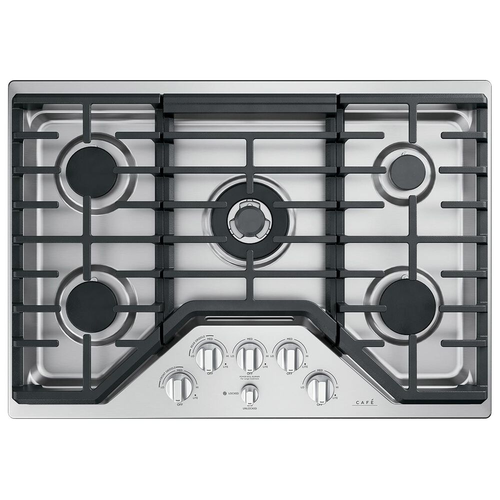 Cafe 30" Built-In Gas Cooktop in Stainless Steel, , large