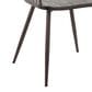 Lumisource Winston Arm Chair in Brown and Dark Walnut, , large