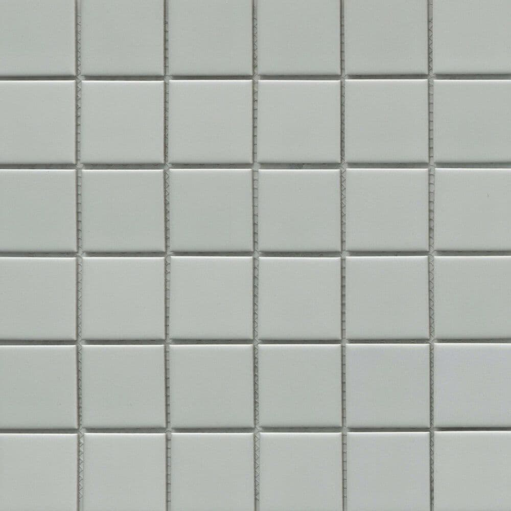 Emser Catch Gray 2" x 2" Square on 12" x 12" Ceramic Mosaic Sheet, , large