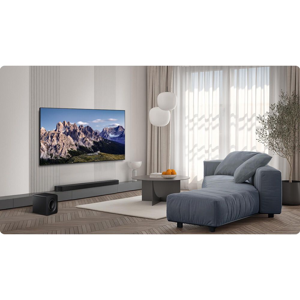 Samsung Q Series 5.1.2 Channel Soundbar with Wireless Subwoofer in Black, , large