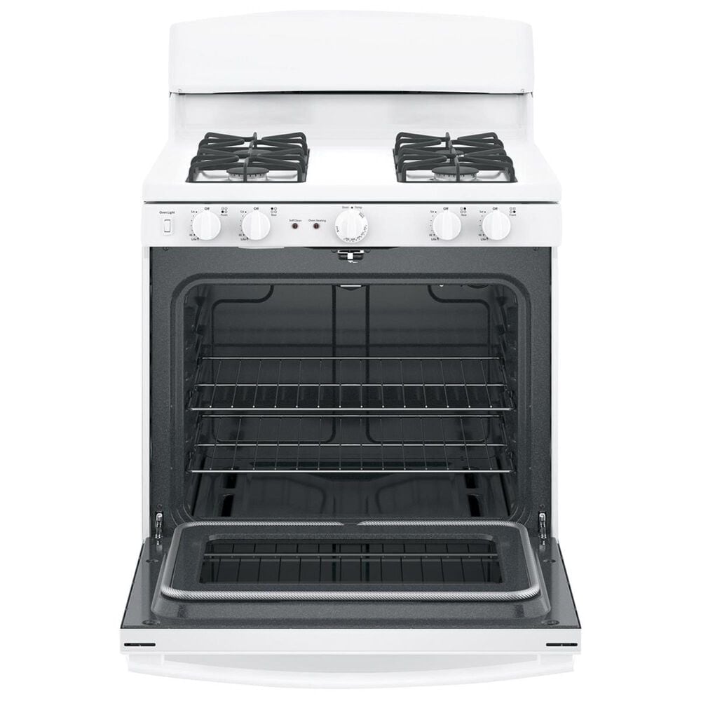 GE Appliances 5.0 Cu. Ft. Freestanding Gas Range in White, , large