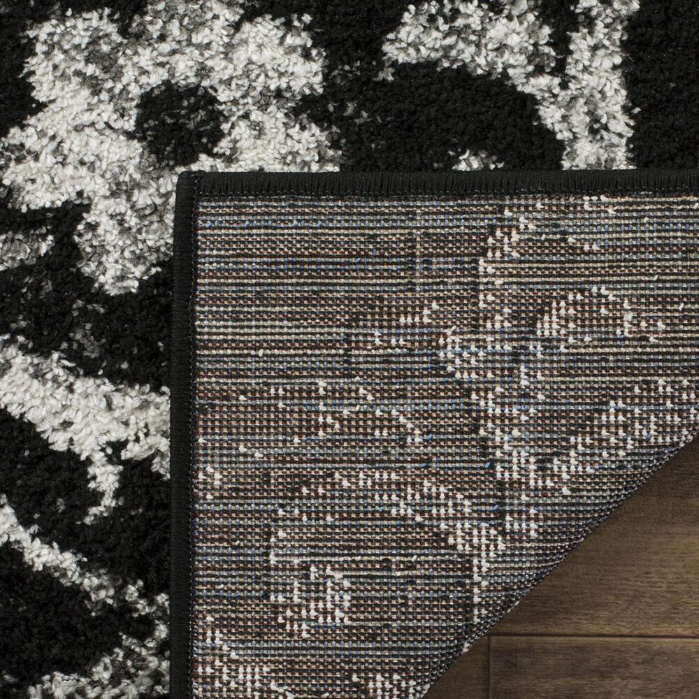 Safavieh Adirondack ADR114A-3 3&#39; x 5&#39; Black/Silver Area Rug, , large