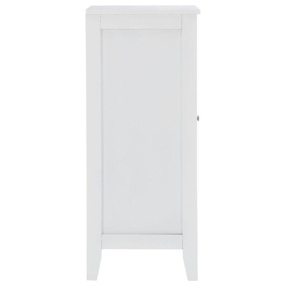 Linon Home Decor Fetti Small Cabinet in White, , large