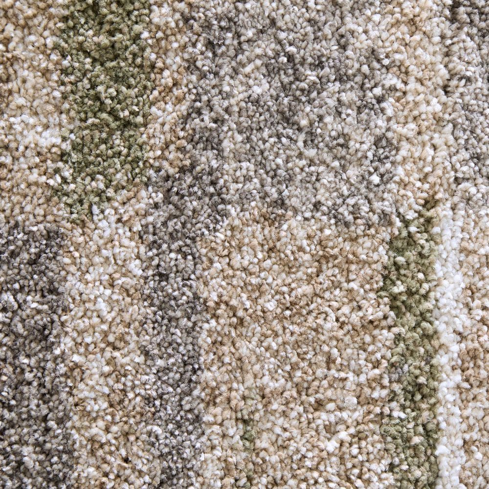 Feizy Richmond Gray and White 7&#39;10&quot; x 10&#39; Area Rug, , large