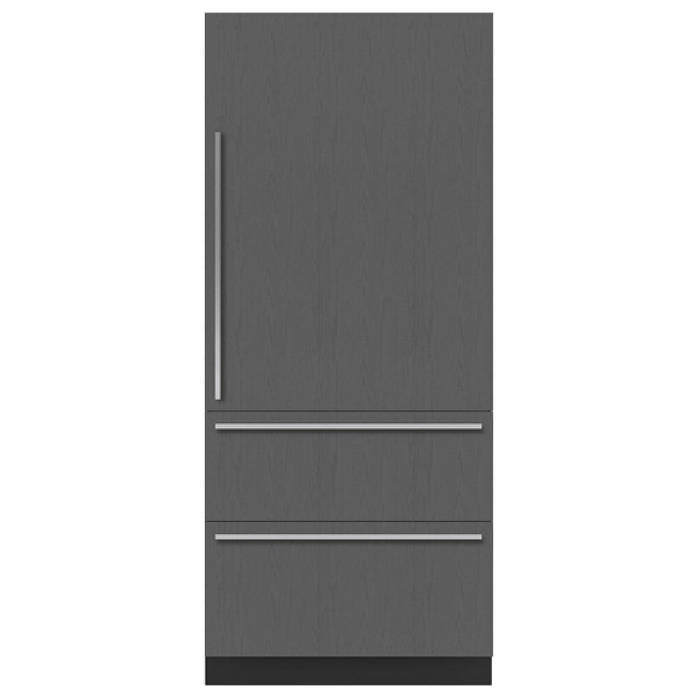 Sub Zero Designer 20.4 Cu. Ft. Over and Under Refrigerator with Internal Dispenser in Panel Ready, , large