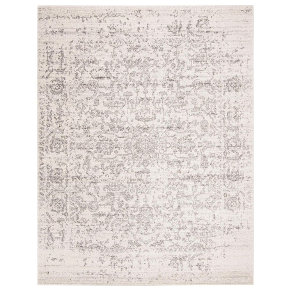 Safavieh Madison 8" x 10" Silver and Ivory Area Rug, , large