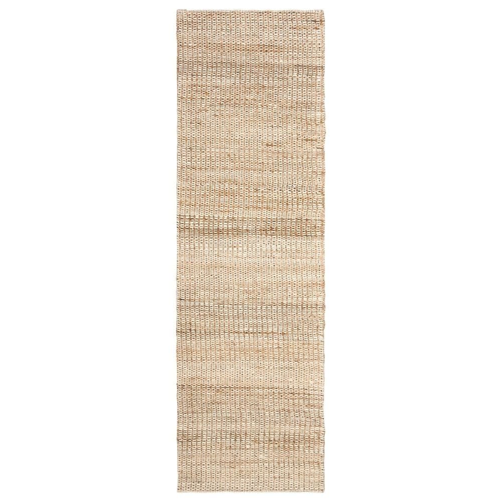 Safavieh Marbella 2"3" x 8" Natural and Ivory Runner, , large