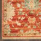 Nourison Antique Bloom Brick 9" x 12" Area Rug, , large