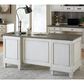 Wycliff Bay Hartford Executive Desk in Eggshell, , large