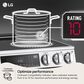 LG 2-Piece Kitchen Package with 6.3 Cu. Ft. Smart Slide-In Induction Range and 2.1 Cu. Ft. Smart Over-the-Range Microwave in Printproof Stainless Steel, , large