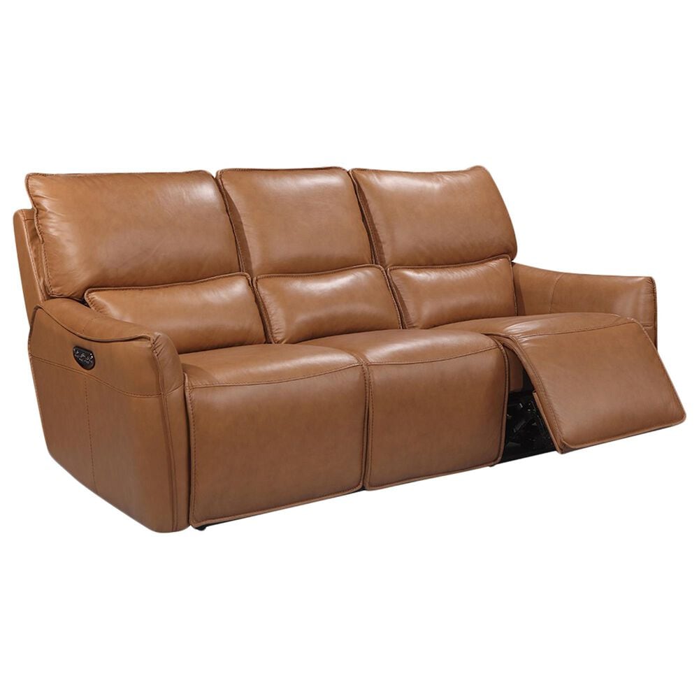 Italiano Furniture Shae Power Reclining Sofa with Power Headrest in Desert, , large