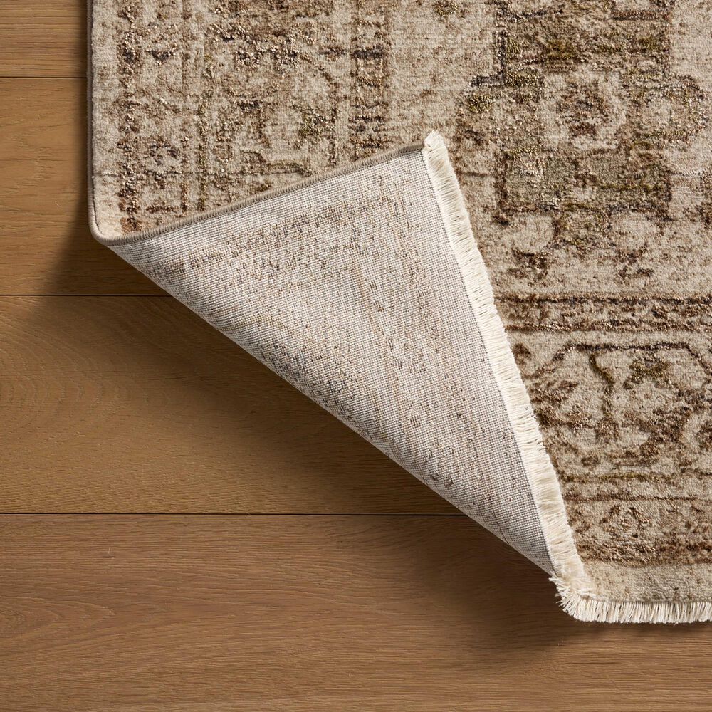 Loloi Haywood Ivory and Taupe 2&#39;7&quot; x 8&#39; Runner, , large