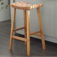 Maple and Jade 30" Rustic Bar Stool in Brown, , large