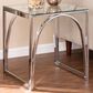 Southern Enterprises Stevenly End Table in Chrome, , large