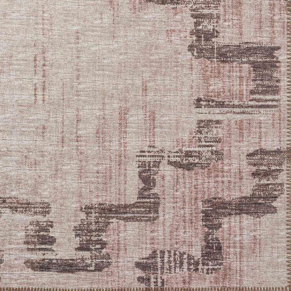 Dalyn Rug Company Sedona Geometric 2&#39;3&quot; x 12&#39; Walnut Indoor/Outdoor Performance Runner, , large
