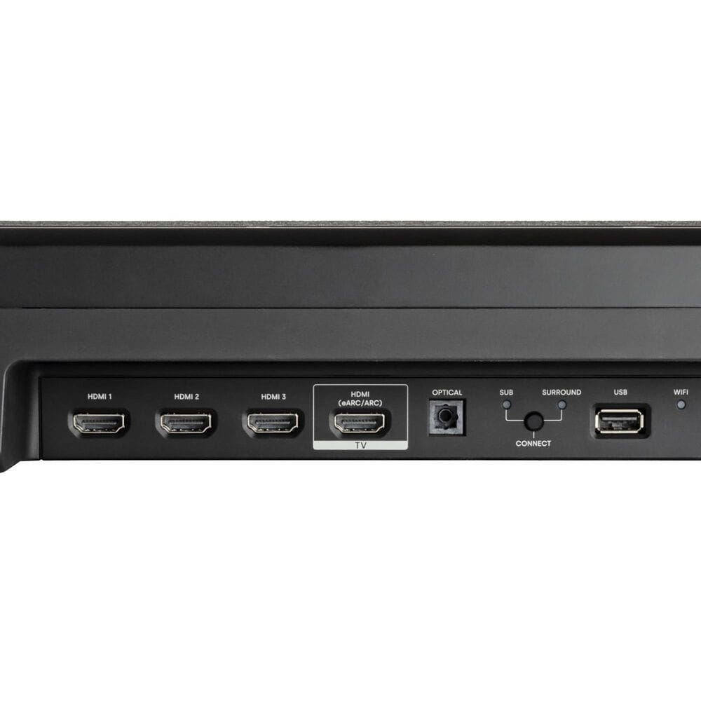 Polk Audio Magnifi Max AX Flagship 5.1.2 Dolby Atmos Sound Bar with Wireless Subwoofer in Black, , large