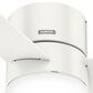 Hunter Minimus 52" Ceiling Fan with LED Lights in Fresh White, , large