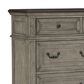 Ashley Lodenbay 7 Drawer Dresser with Mirror in Antiqued Gray and Walnut Brown, , large