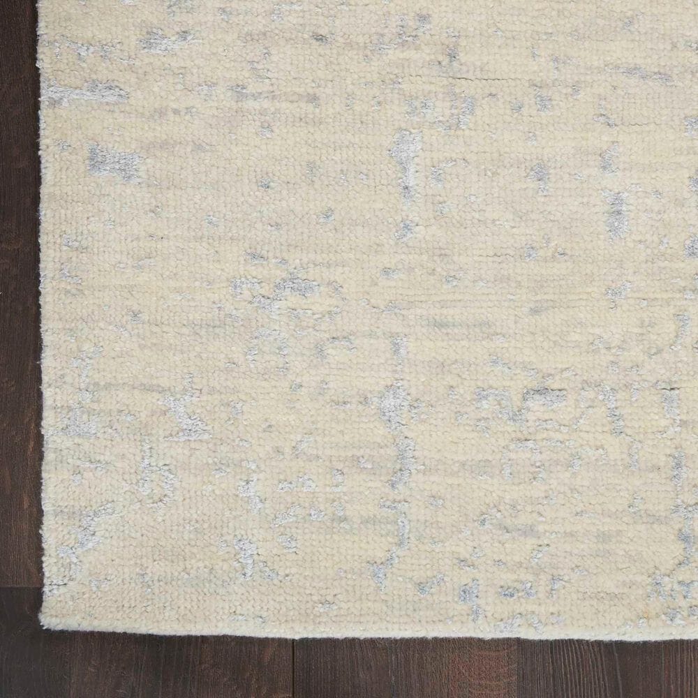 Nourison Luna 7&#39;9&quot; x 9&#39;9&quot; Ivory, Silver and Blue Area Rug, , large