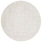 Surya Gakko Charcoal, Ivory, Cream and Tan 5"3" Round Area Rug, , large