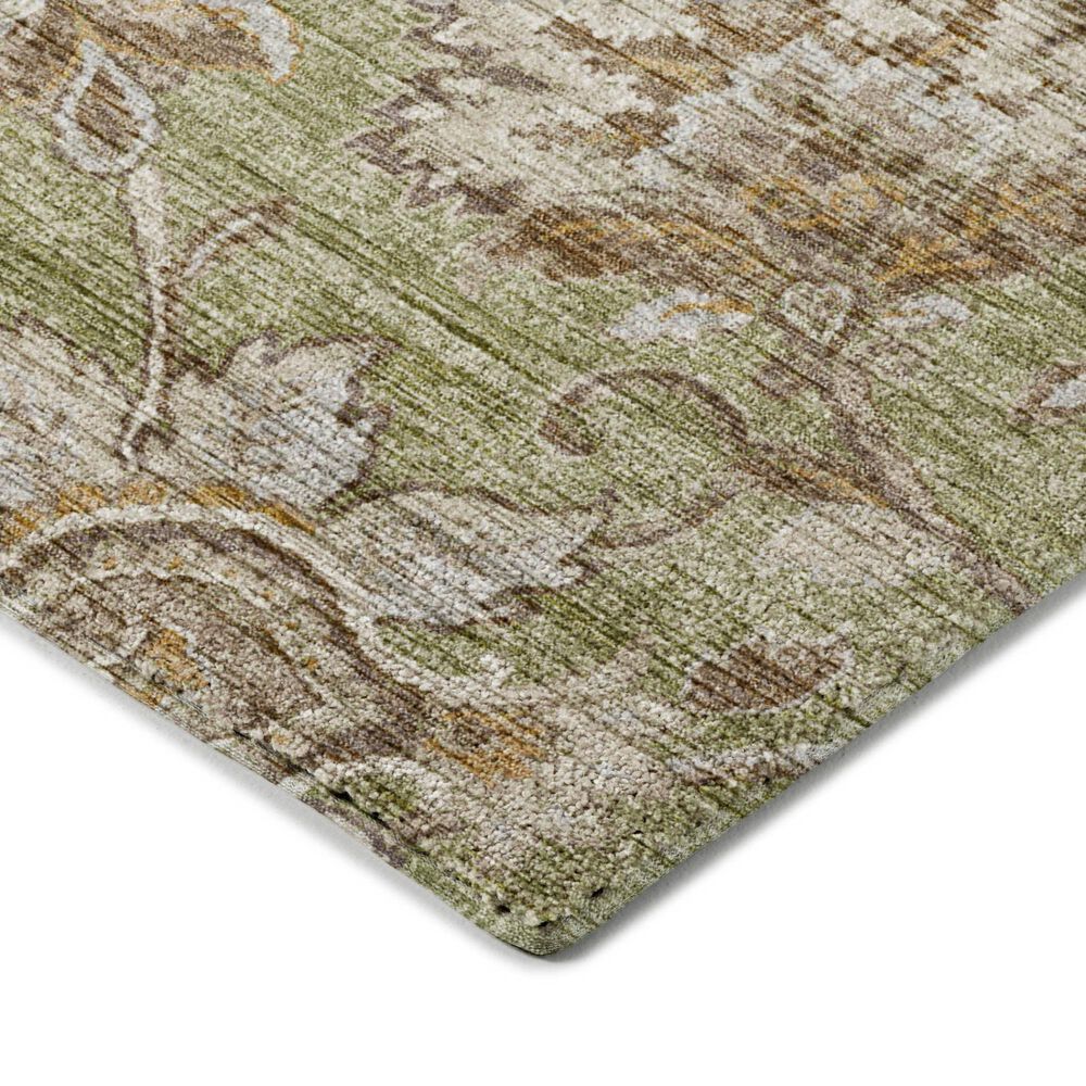 Dalyn Rug Company Silk Road Aloe, Fern, Taupe, Ivory and Copper 10&#39; x 14&#39; Area Rug, , large