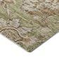 Dalyn Rug Company Silk Road Aloe, Fern, Taupe, Ivory and Copper 10" x 14" Area Rug, , large
