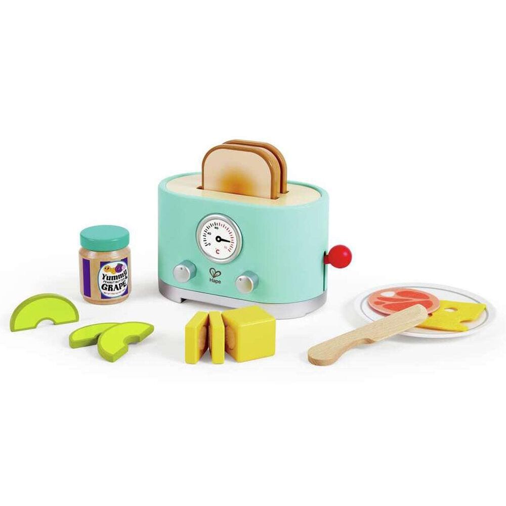 Hape Toys Ding and Pop-Up Toaster in Multicolor, , large