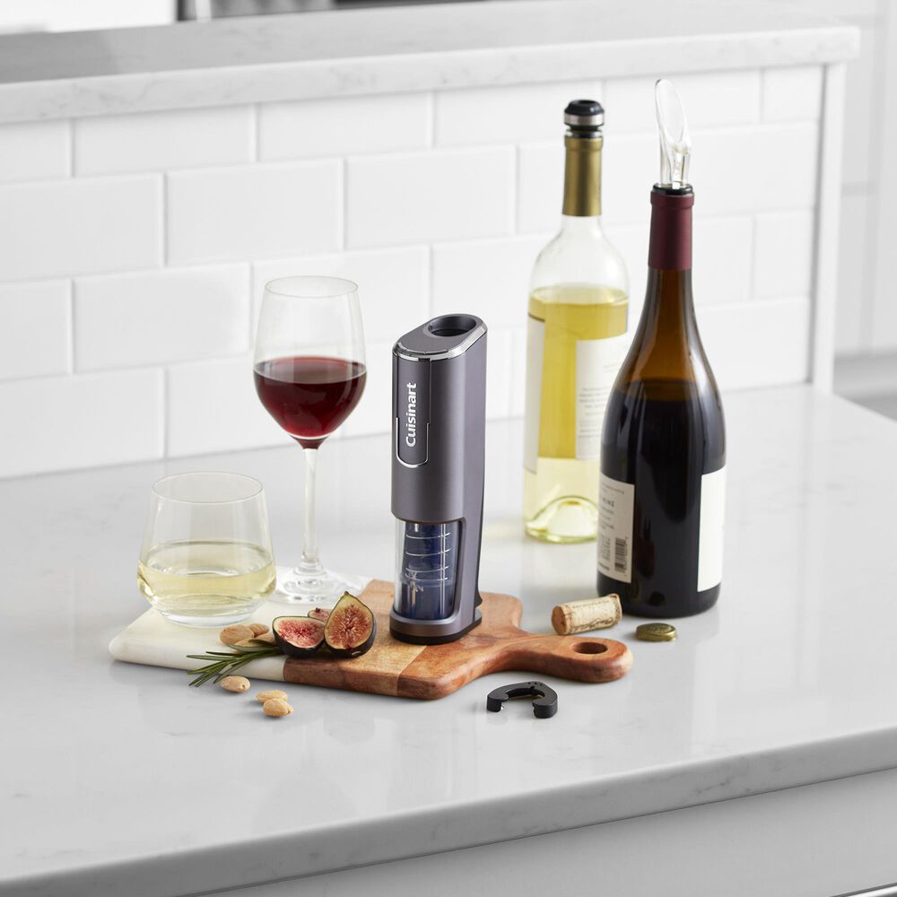 Cuisinart EvolutionX Cordless 4-In-1 Wine Opener in Dark Gray, , large