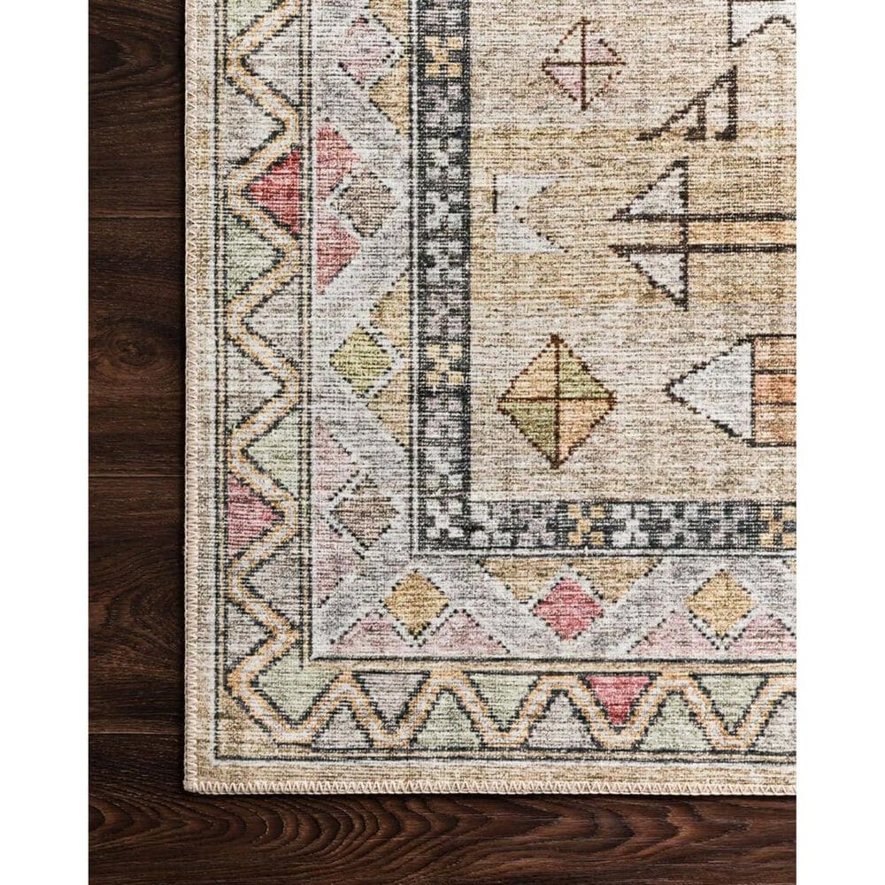 Loloi II Skye SKY-04 7&#39;6&quot; x 9&#39;6&quot; Gold and Blush Area Rug, , large