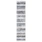 Safavieh Century 2" x 9" Grey and Blue Runner, , large