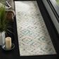 Safavieh Skyler SKY190D 2" x 12" Ivory and Blue Runner, , large