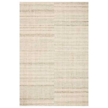 Chris Loves Julia x Loloi Chris 7"9" Square Natural and Sage Area Rug, , large