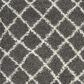 Safavieh Dallas Shag SGD258A-28 2"3" x 8" Dark Grey/Ivory Runner, , large