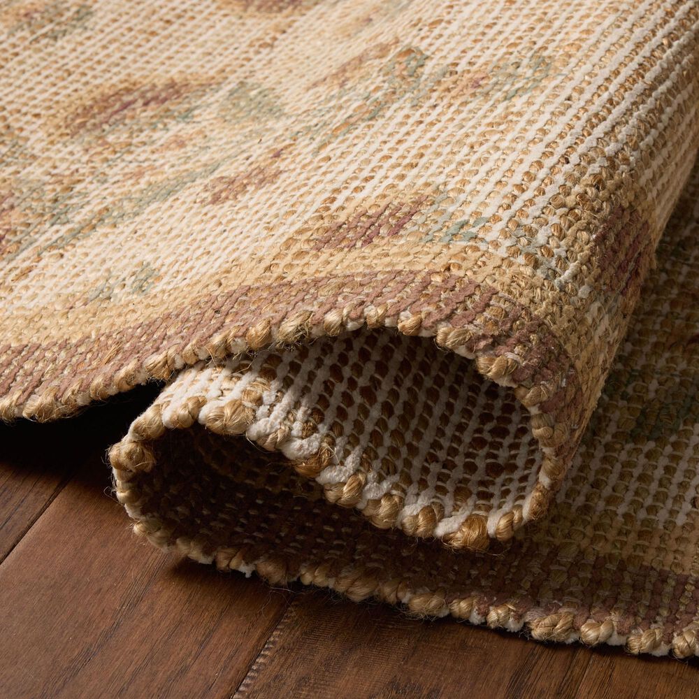 Chris Loves Julia x Loloi Rue Wheat and Sage 5' x 7'6" Area Rug, , large