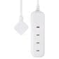 Ventev 4-Port USB-C Universal UltraFast Multiport Charging Station in White, , large