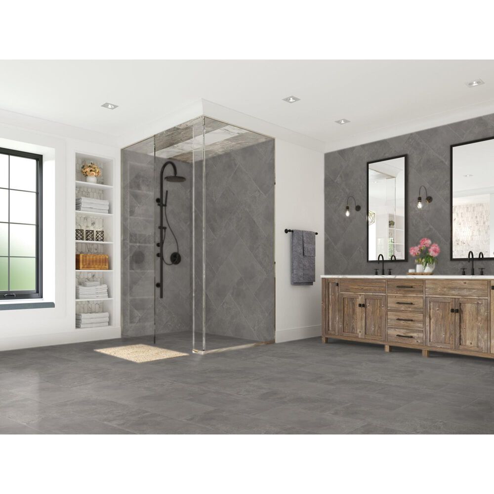 Dal-Tile Urbanize UB04RCT1224MTJ1 Grey 12&quot; x 24&quot; Porcelain Tile, , large