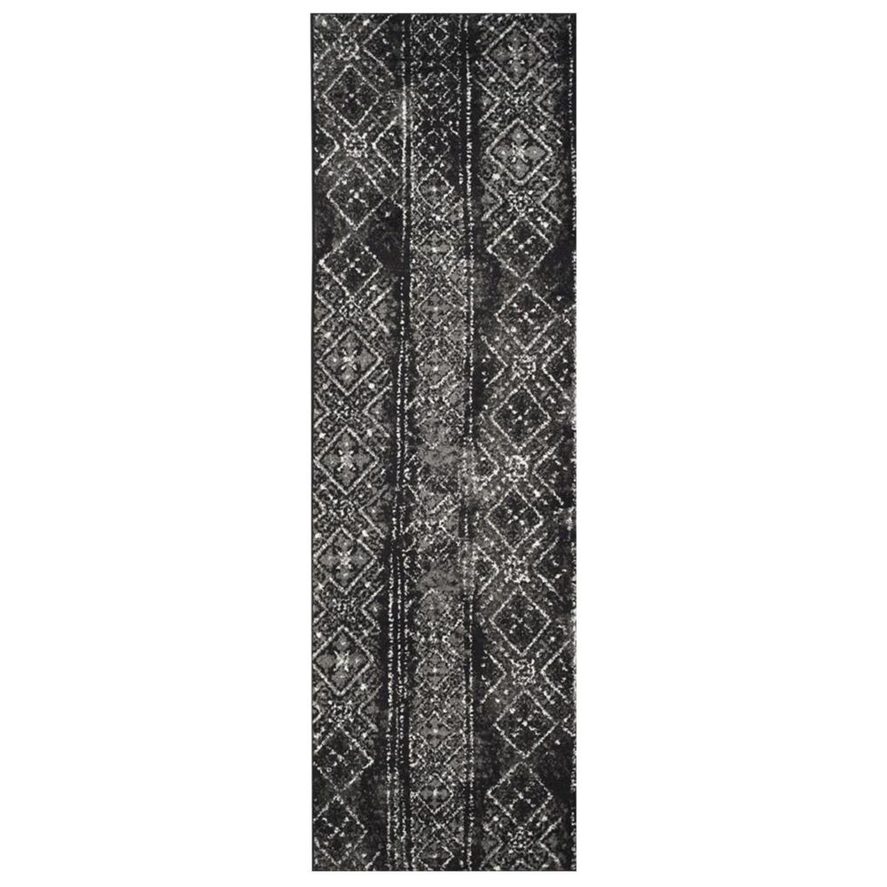 Safavieh Adirondack ADR111C 2&#39;6&quot; x 10&#39; Black and Silver Runner, , large