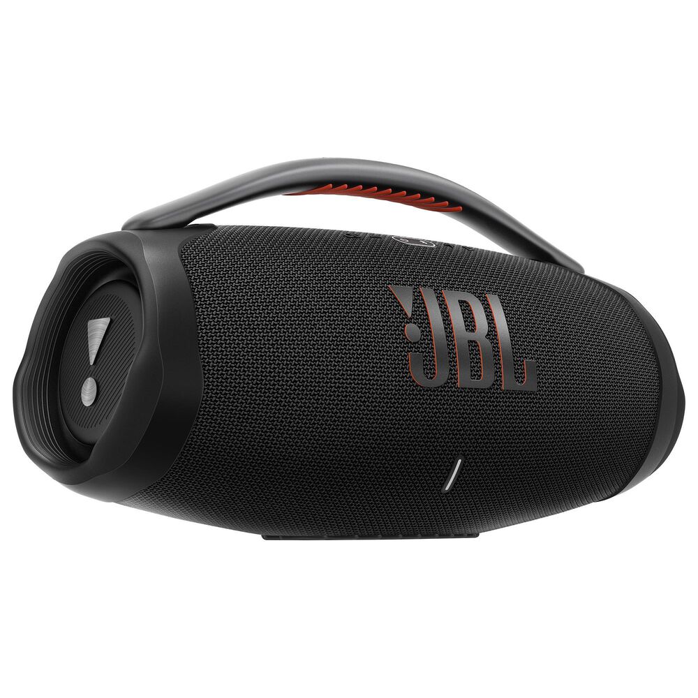udvikle månedlige kantsten JBL Boombox 3 Portable Bluetooth Speaker in Black | NFM