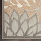 Nourison Aloha ALH05 3"6" x 5"6" Natural Indoor/Outdoor Area Rug, , large