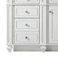 James Martin Vanities Bristol 60" Single Bathroom Vanity in Bright White with Single Hole 3 cm White Zeus Quartz Top and Rectangular Sink, , large