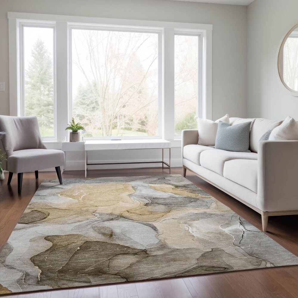 Dalyn Rug Company Odyssey OY4 Taupe 5&#39; x 7&#39;6&quot; Area Rug, , large