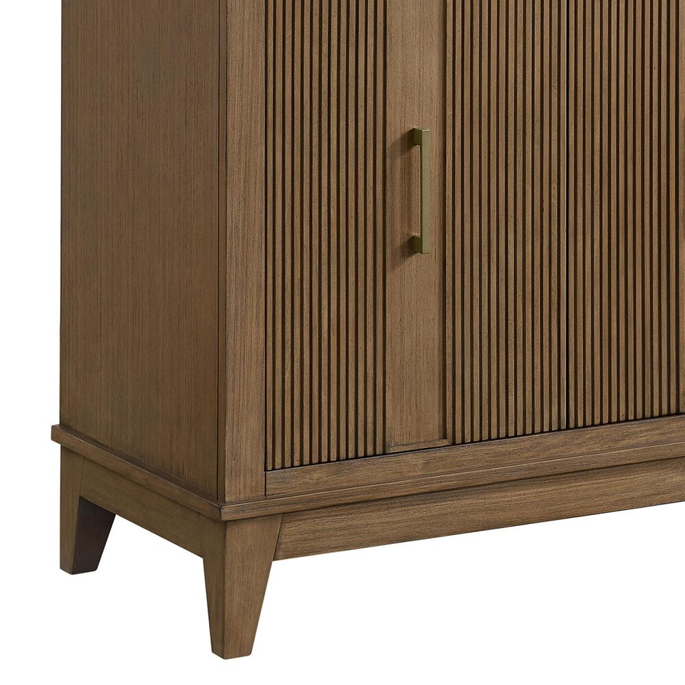 37B Fenwick 36" Single Bathroom Vanity in Kona with Glossy White Composite Stone Top and Backsplash, , large